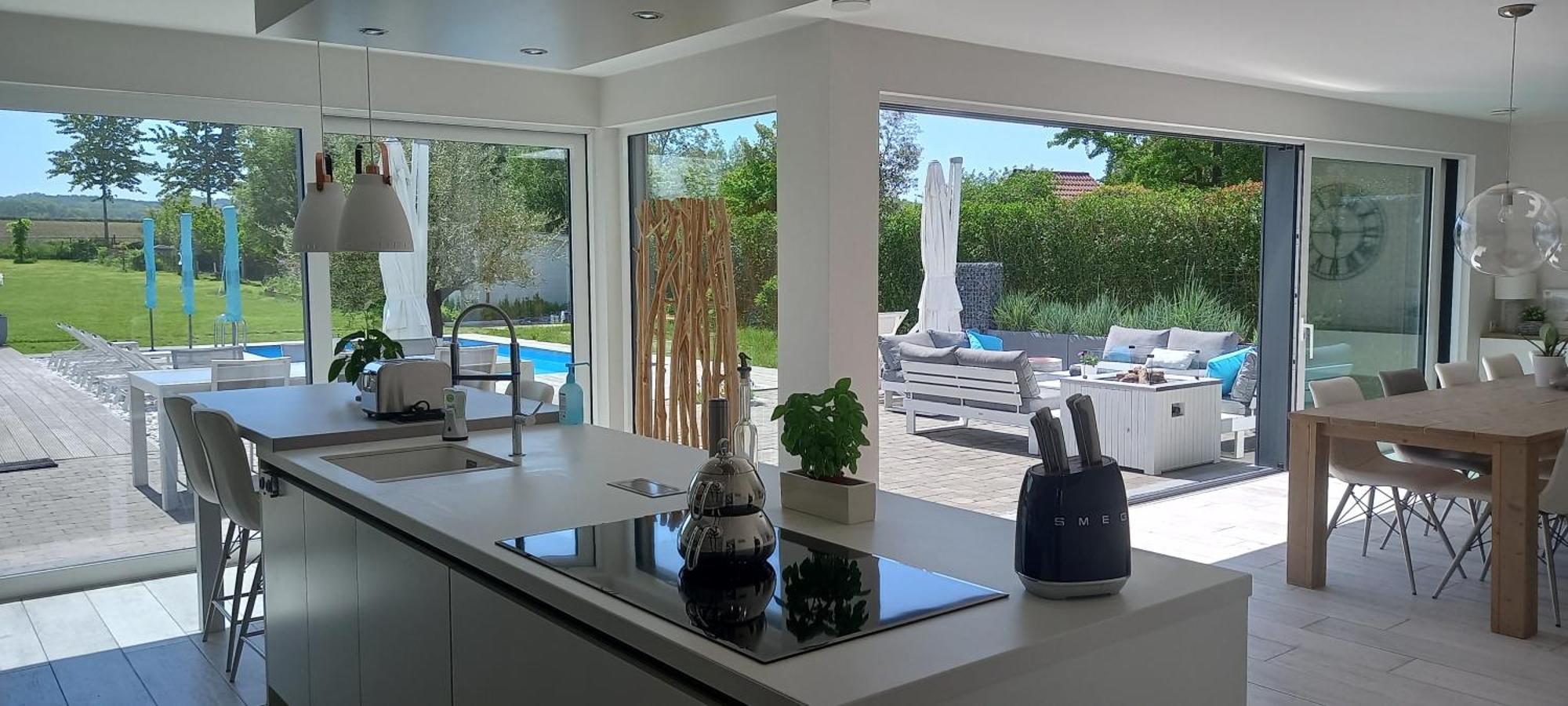 Villa Blue Garden B&B Vlaamse Ardennen Nabij Pairi Daiza เคราร์ดชแบร์เคน ภายนอก รูปภาพ